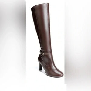 Naturalizer 🆕 NEW Henny Riding Leather Boot, Knee Rising Size 8 1/2